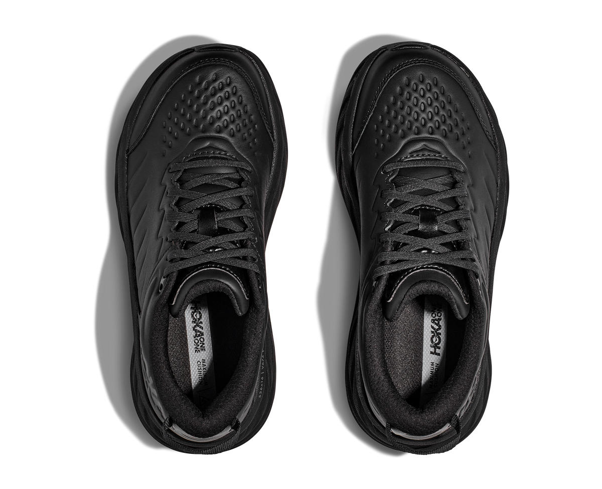 HOKA Bondi SR Hombre Black Black — vista medial