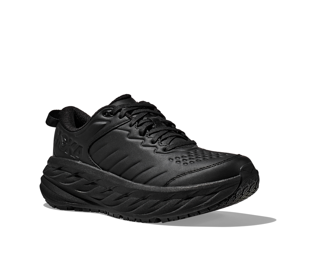 HOKA Bondi SR Hombre Black Black — vista trasera