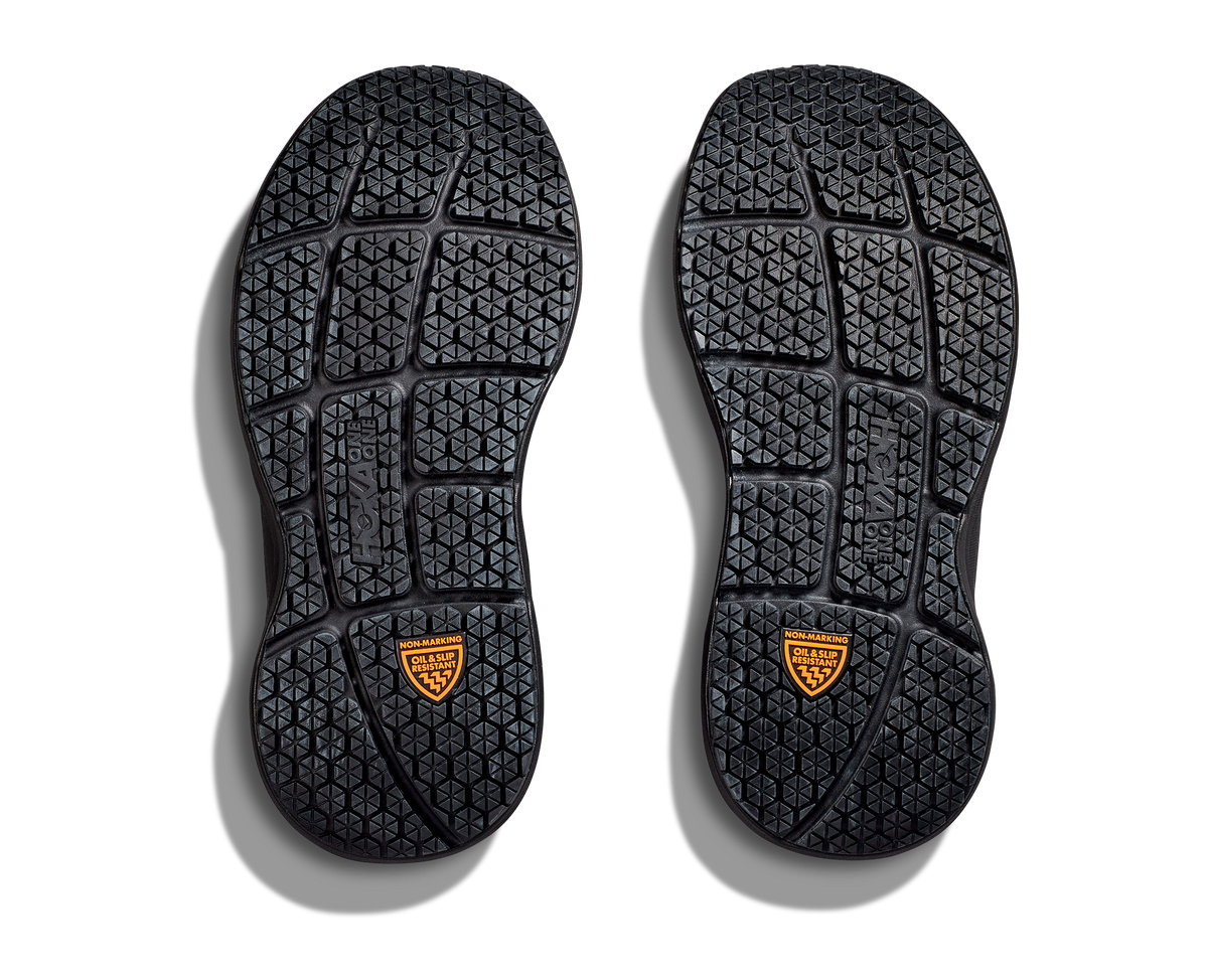 HOKA Bondi SR Hombre Black Black — suela