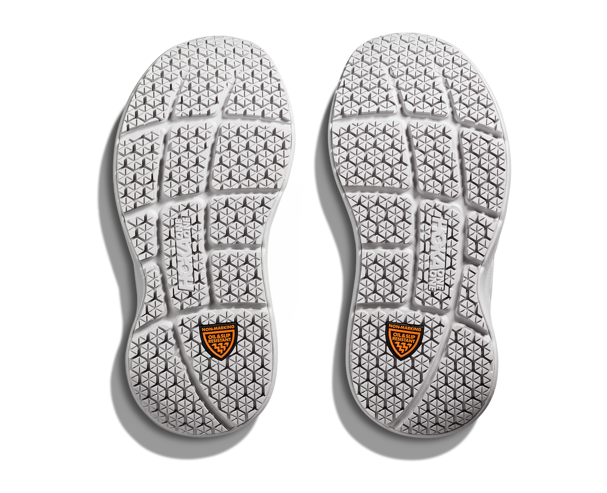 HOKA Bondi SR Hombre Harbor Mist Lunar Rock — suela