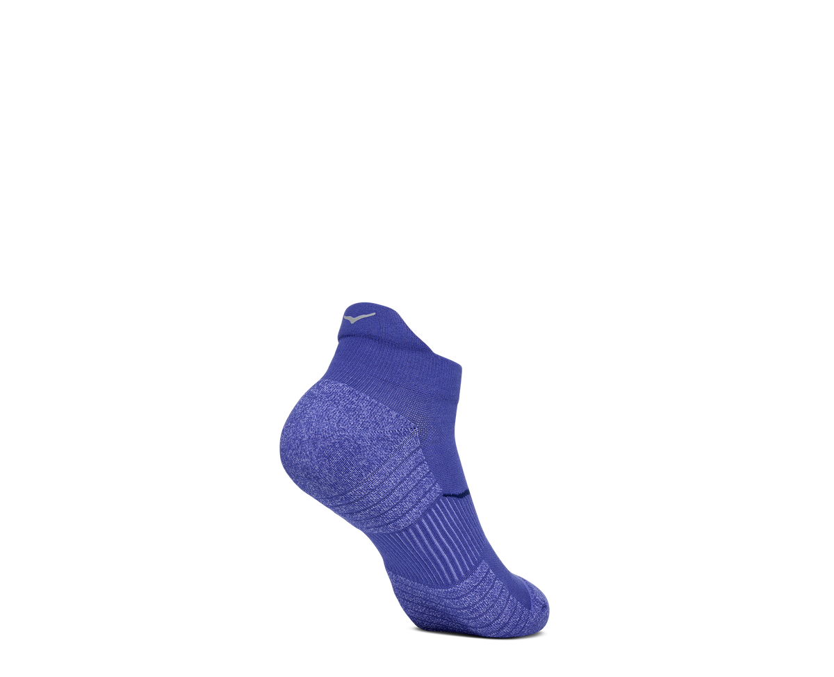 HOKA No-show Run Sock 3-PACK Unisex Neon Yuzu — vista tres cuartos