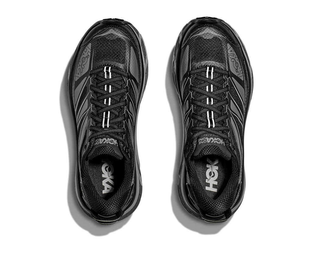 HOKA Mafate Speed 2 Unisex Black Castlerock — vista medial