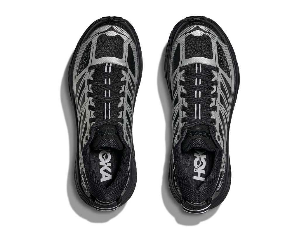 HOKA Mafate Speed 2 Unisex Black / Silver — vista medial