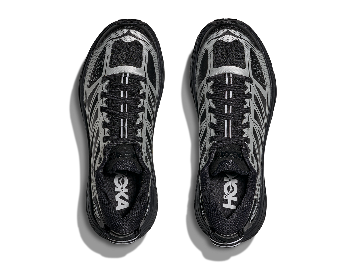 HOKA Mafate Speed 2 Unisex Black / Silver — vista medial