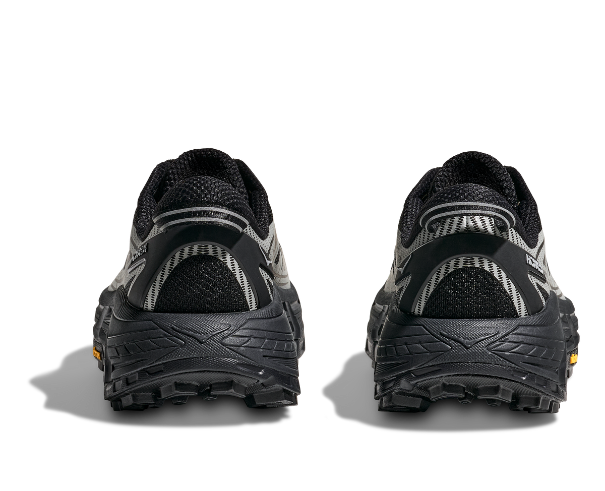 HOKA Mafate Speed 2 Unisex Black / Silver — vista superior