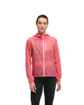 HOKA Skyflow Jacket Mujer Electric Rose — vista lateral