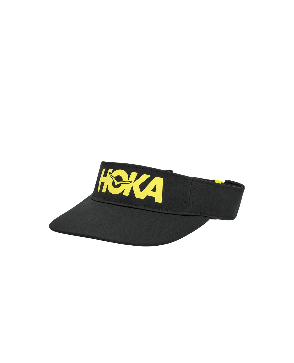 HOKA HOKA Logo Visor Unisex Black — vista lateral