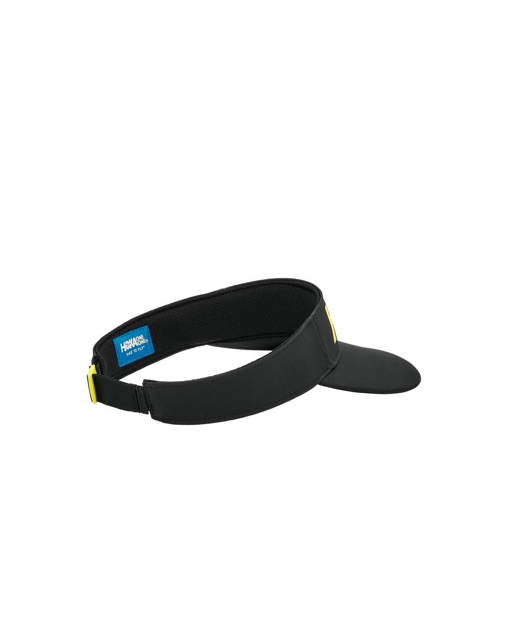 HOKA HOKA Logo Visor Unisex Black — vista frontal