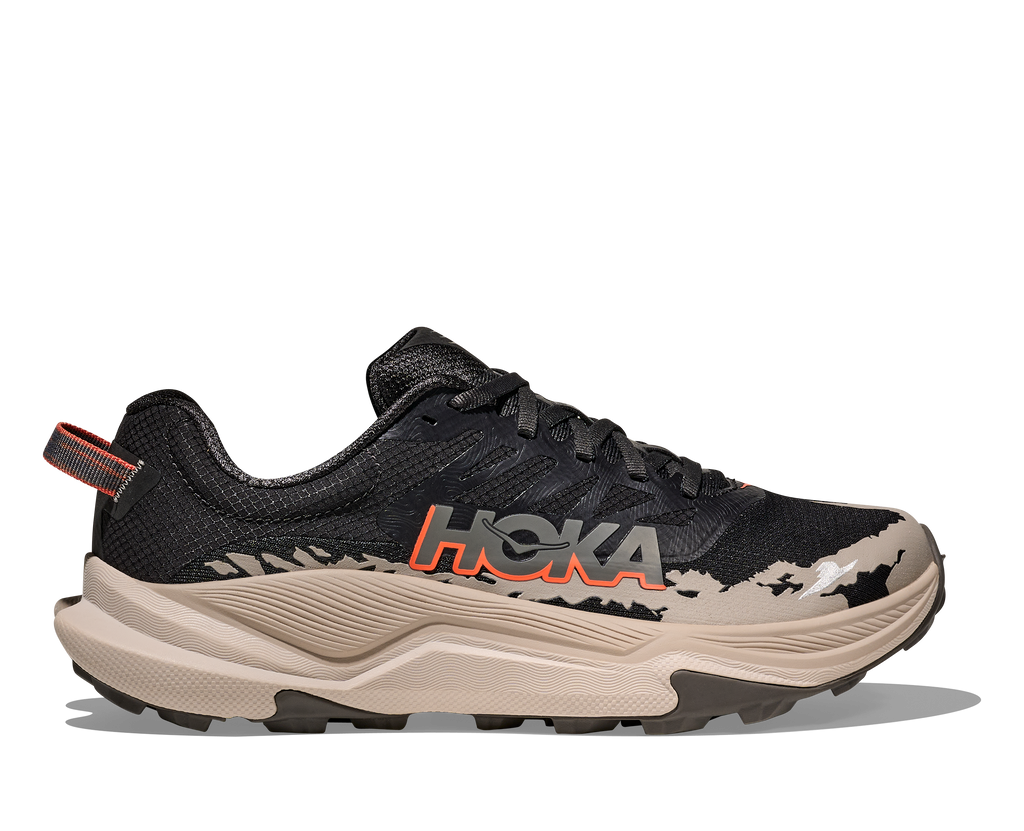HOKA Torrent 4 Mujer Black / Putty — vista lateral