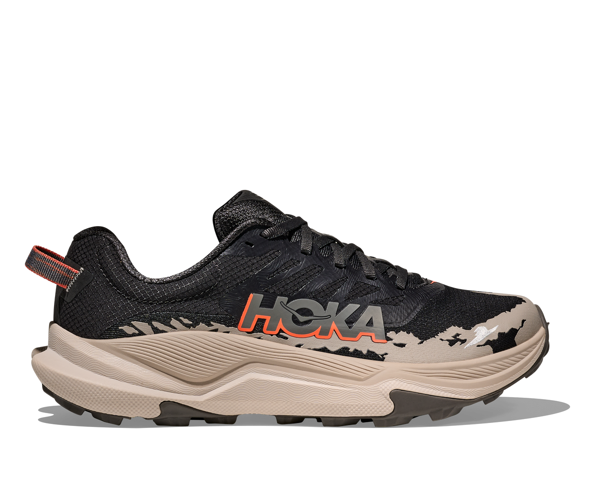 HOKA Torrent 4 Mujer Black / Putty — vista lateral