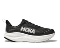 HOKA Skyflow Hombre Black White — vista lateral