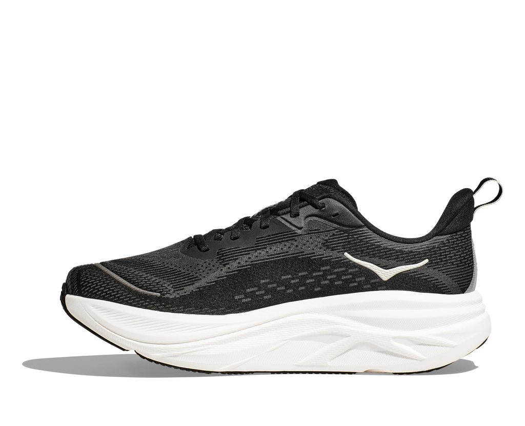 HOKA Skyflow Hombre Black White — detalle