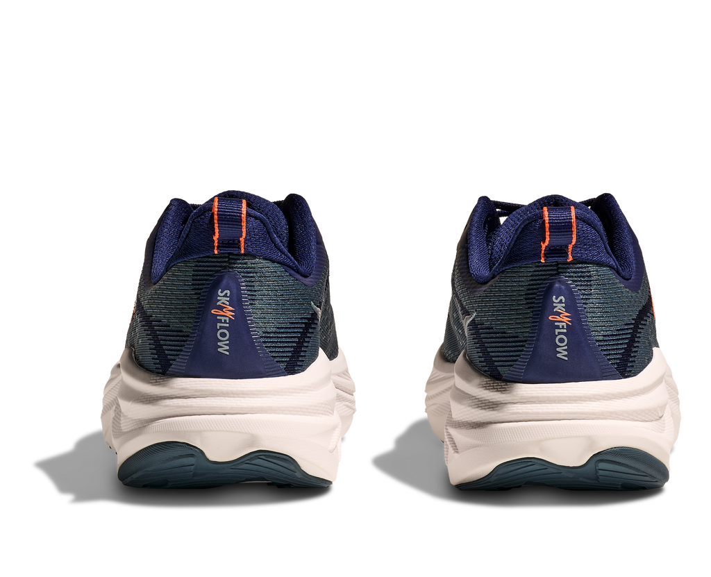 HOKA Skyflow Hombre Midnight Blue / Varsity Navy — vista superior