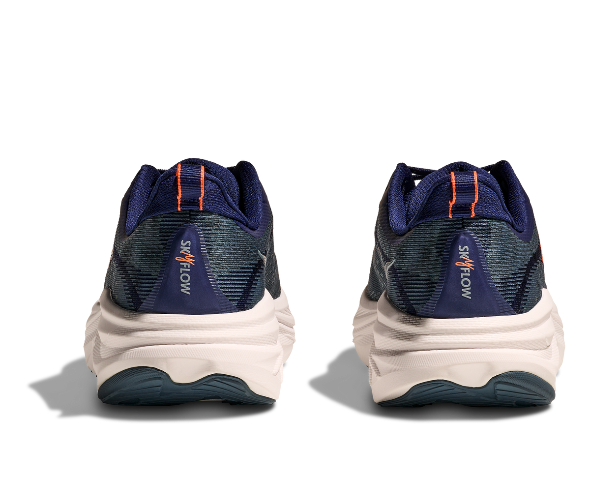 HOKA Skyflow Hombre Midnight Blue / Varsity Navy — vista superior
