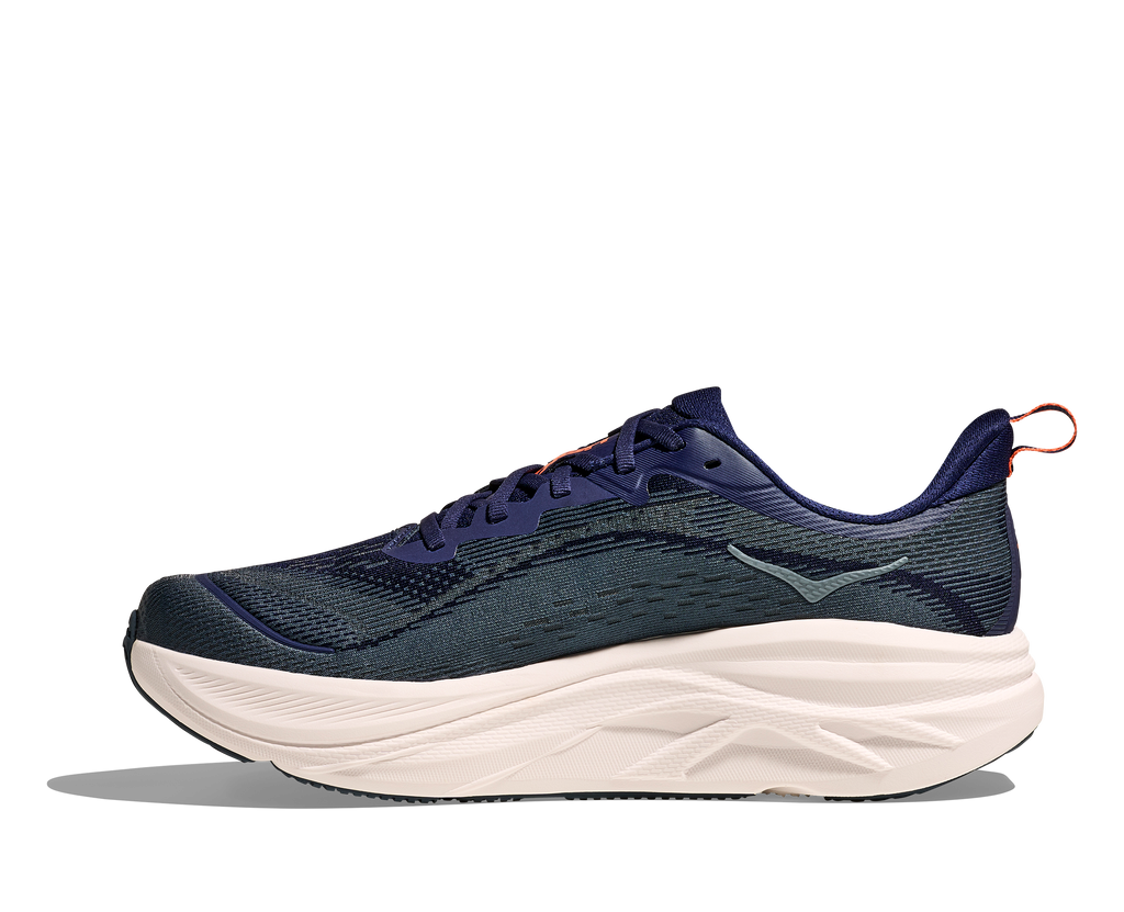 HOKA Skyflow Hombre Midnight Blue / Varsity Navy — detalle