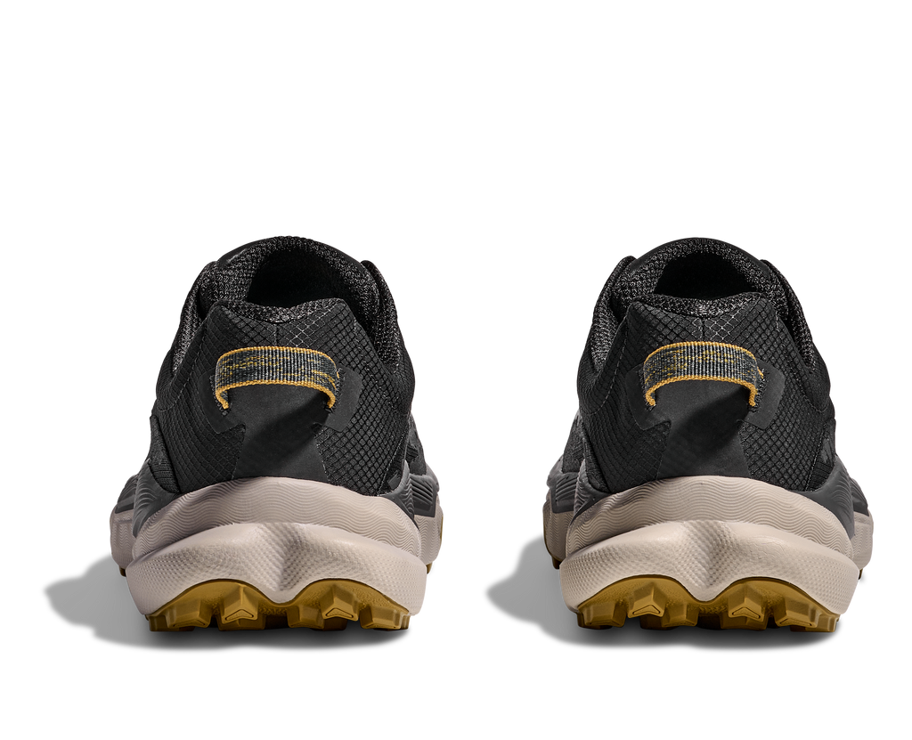 HOKA Torrent 4 Hombre Black / Asphalt Grey — vista superior
