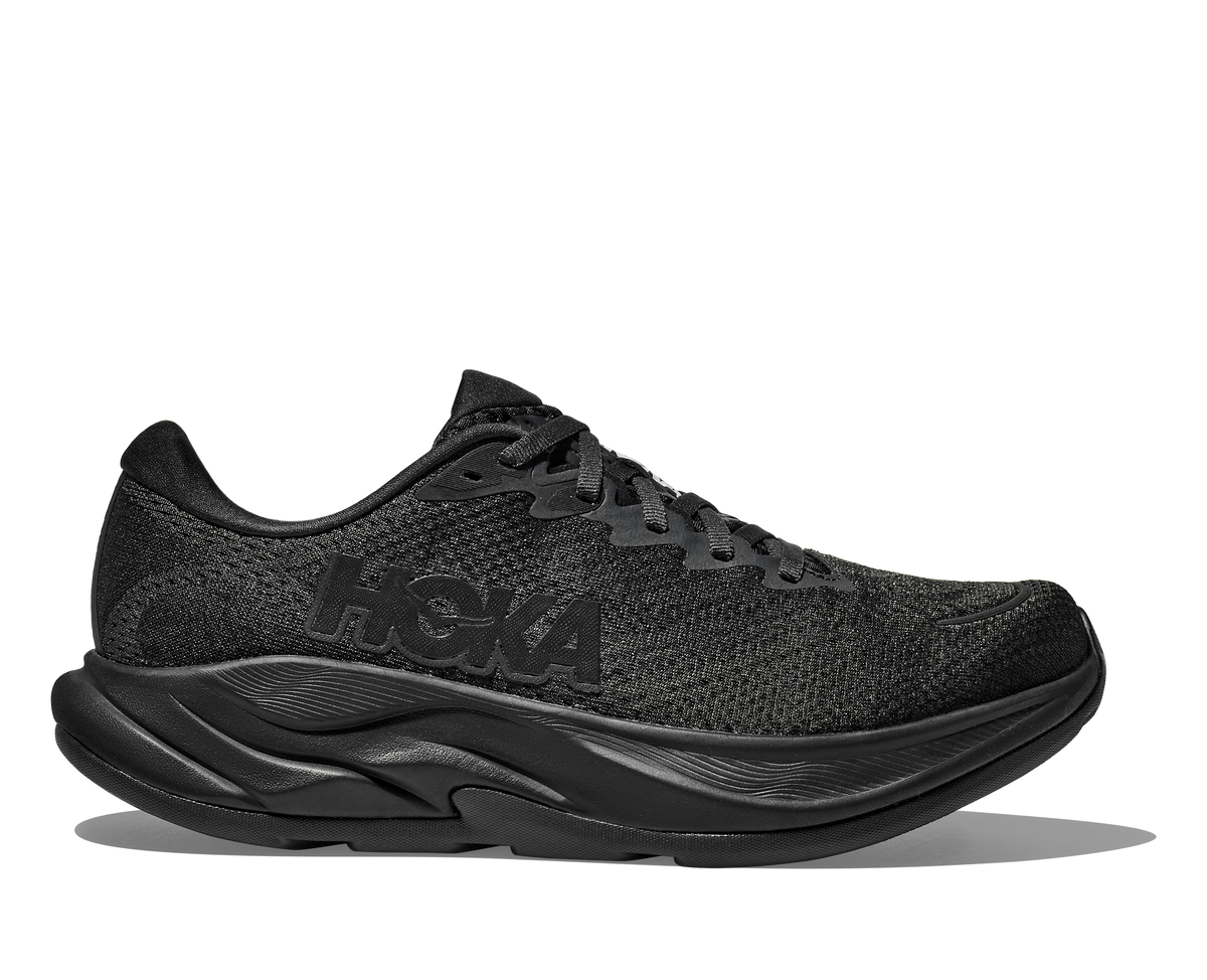 HOKA Rincon 4 Hombre Black Black — vista lateral