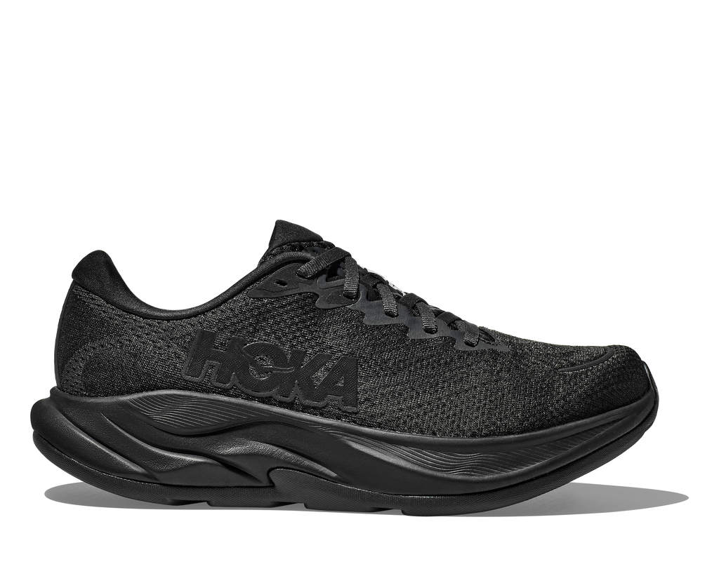 HOKA Rincon 4 Mujer Black Black — vista lateral