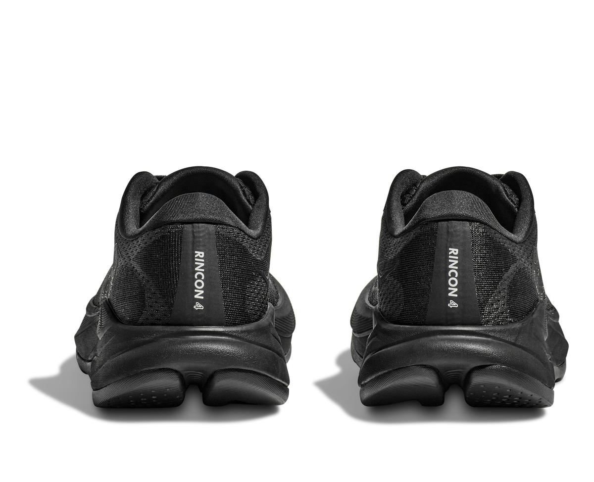 HOKA Rincon 4 Mujer Black Black — vista superior