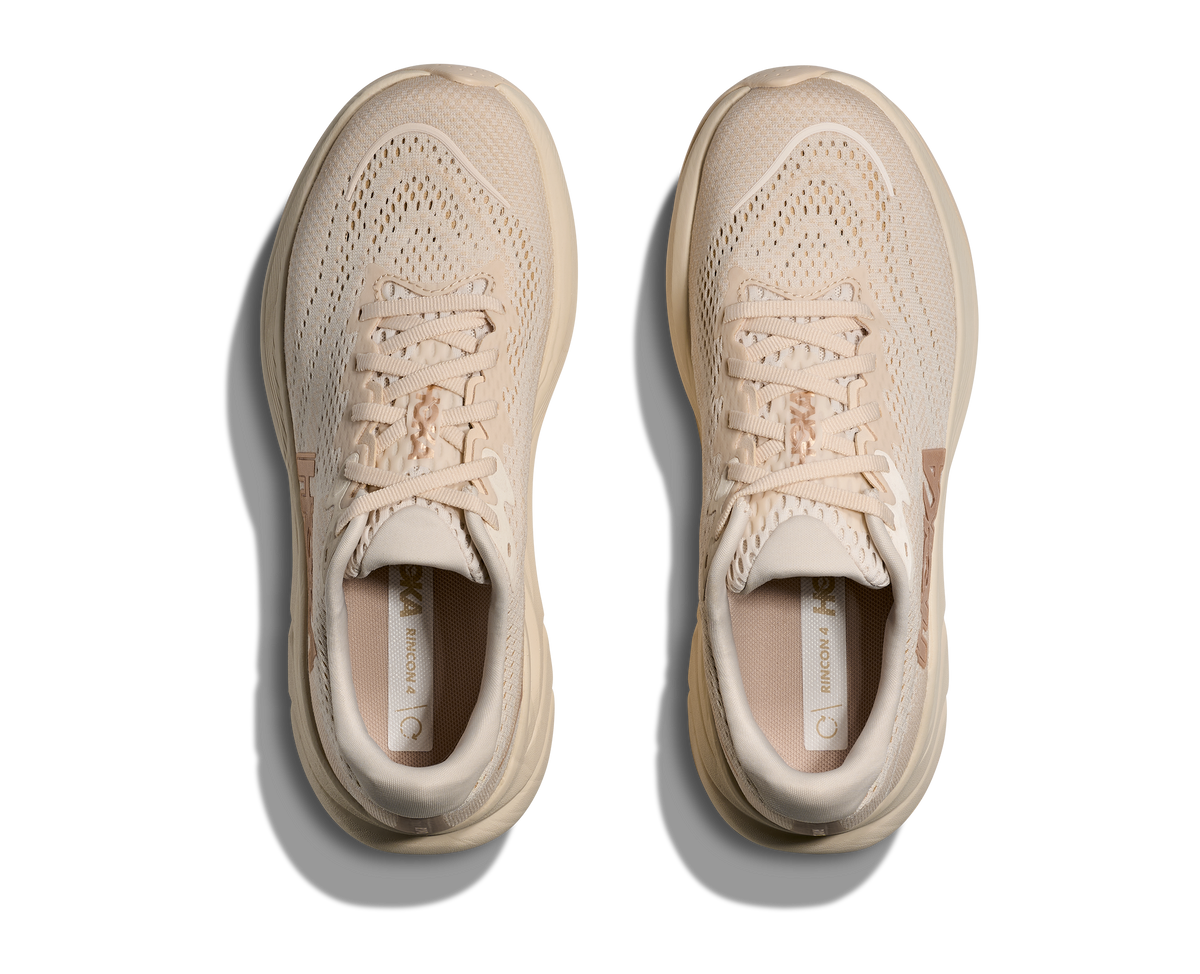 HOKA Rincon 4 Mujer Vanilla Birch — vista medial