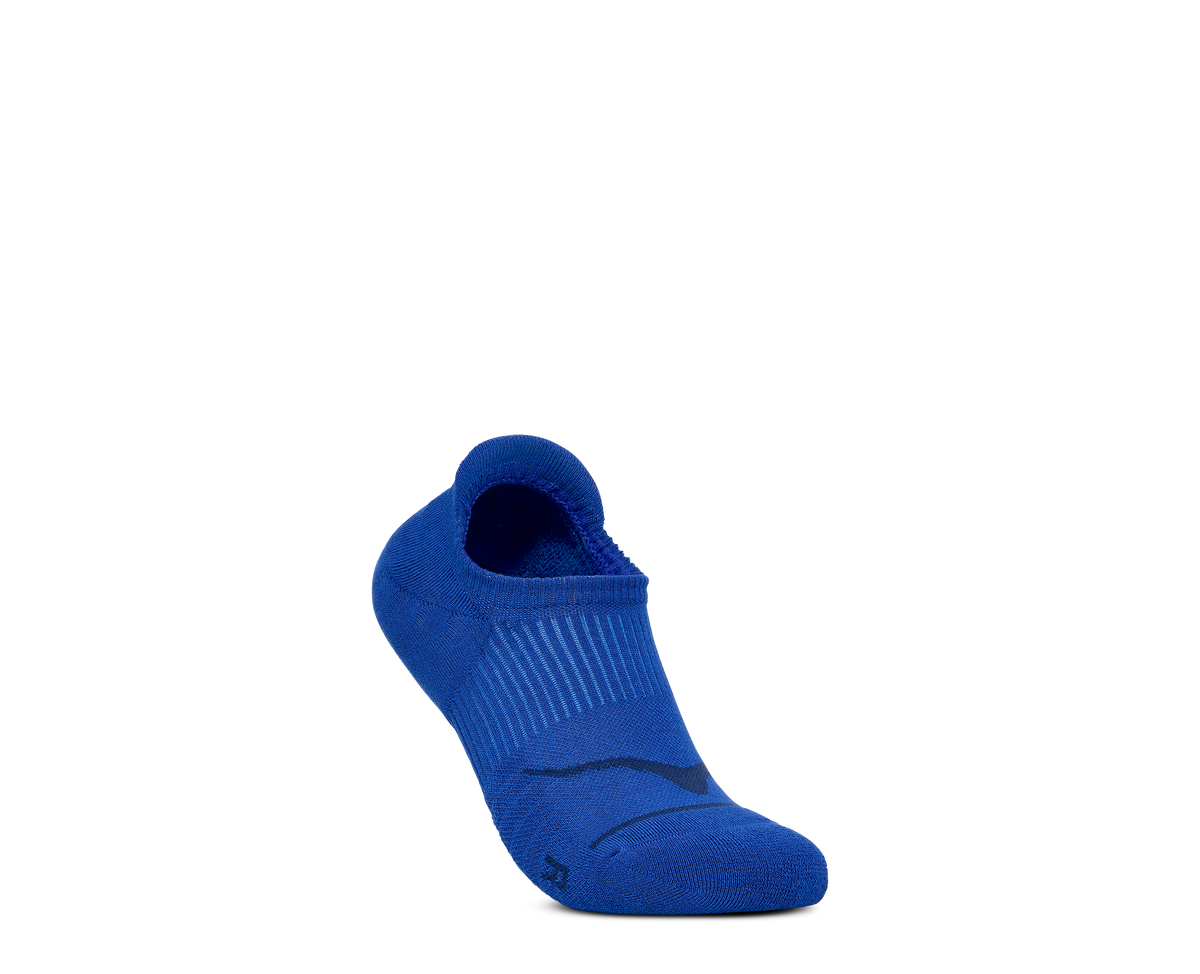 HOKA Invisible Sock 3 PK Hombre Ultramarine Sea Water Cloudless — vista medial