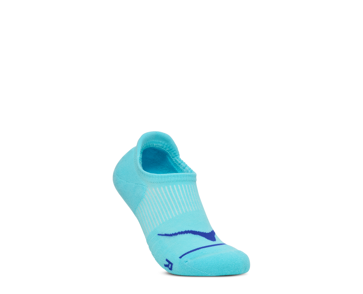 HOKA Invisible Sock 3 PK Hombre Ultramarine Sea Water Cloudless — vista medial