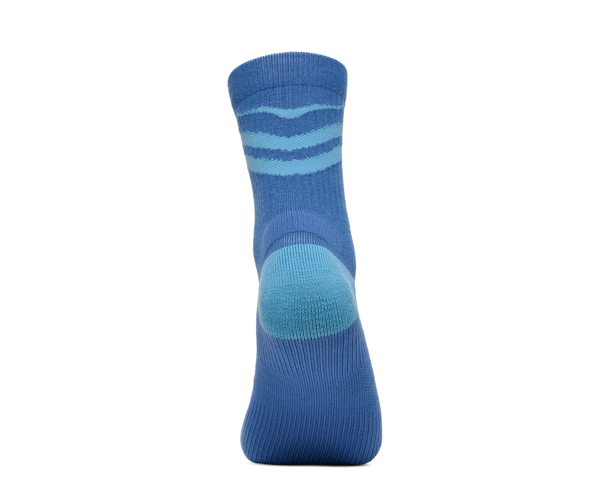 HOKA Trail Crew Sock Hombre Foggy Night — vista frontal