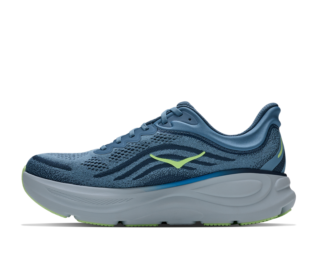 HOKA Bondi 9 Hombre Downpour / Thunder Cloud — detalle