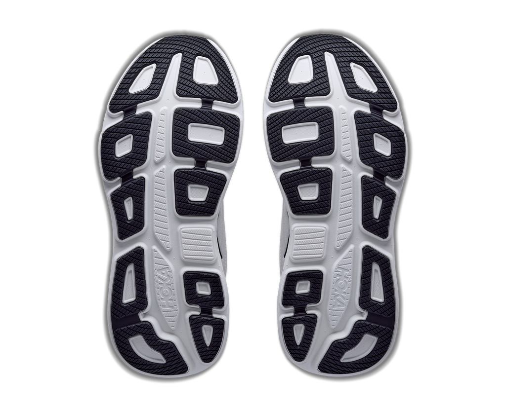 HOKA Bondi 9 Hombre Frost / Black — suela