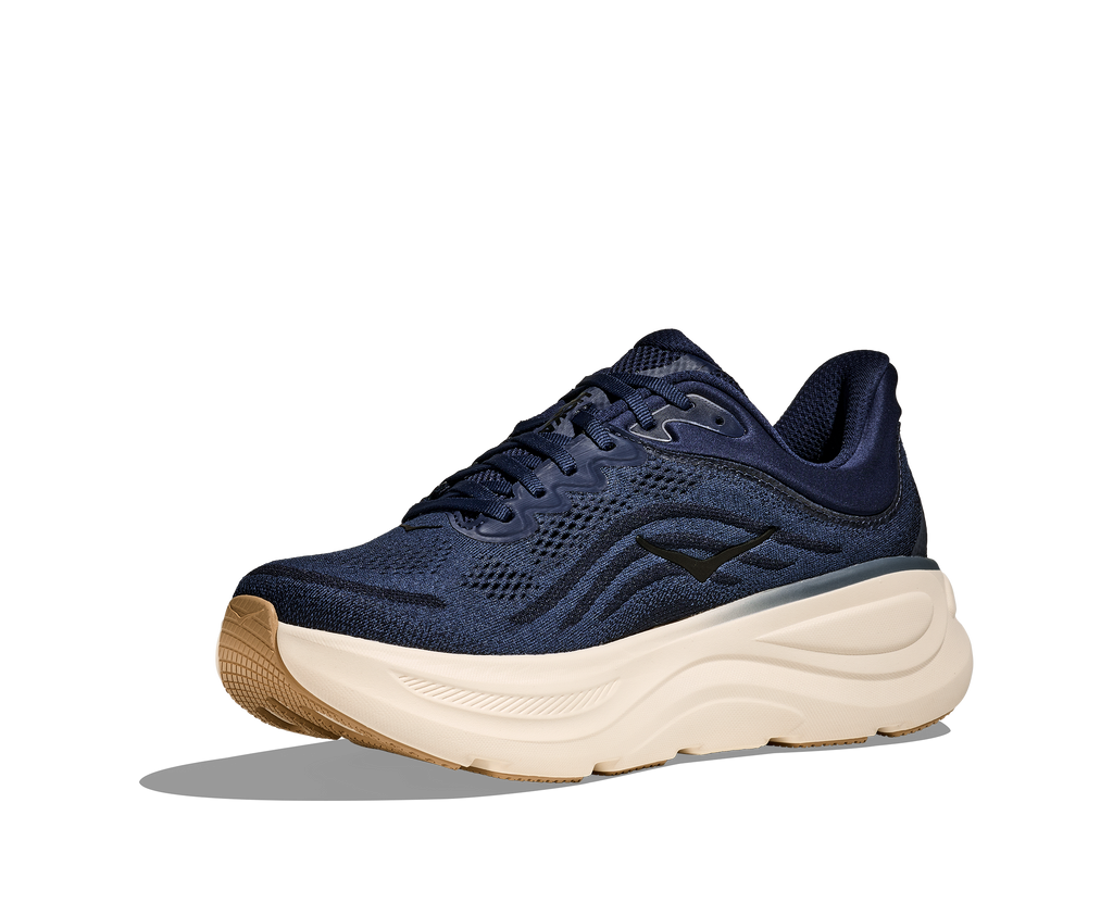 HOKA Bondi 9 Hombre Midnight Blue Varsity Navy — vista frontal