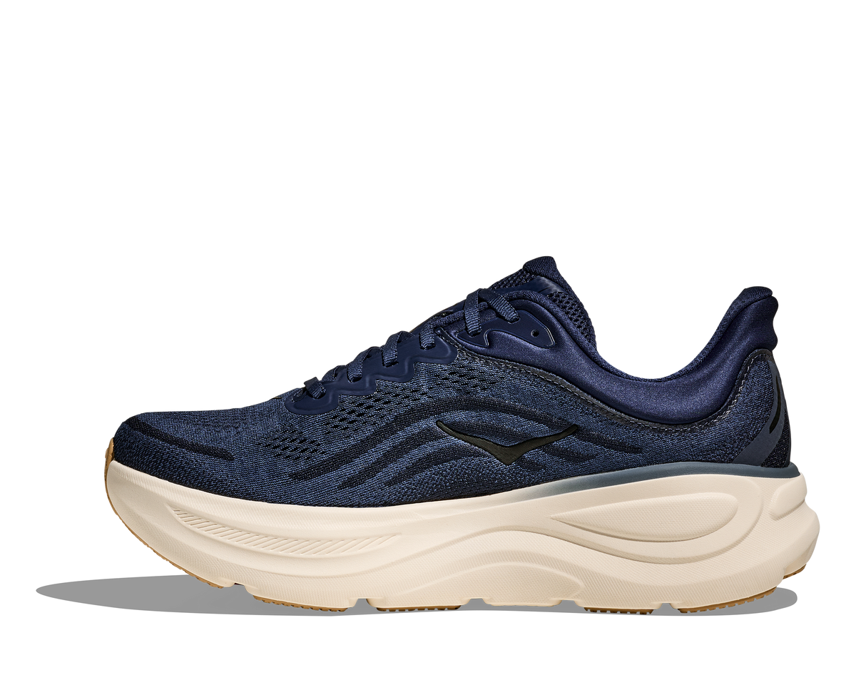 HOKA Bondi 9 Hombre Midnight Blue Varsity Navy — detalle