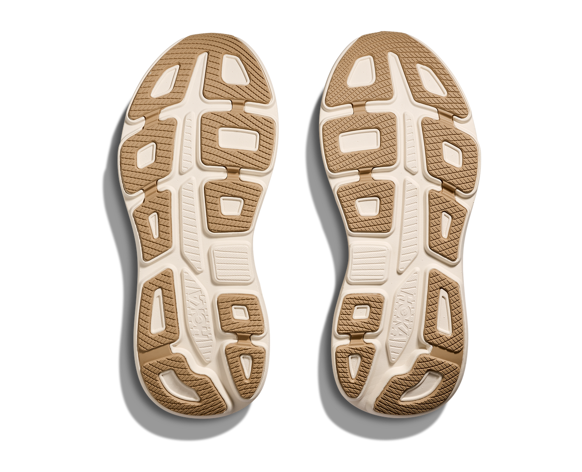 HOKA Bondi 9 Hombre Stucco / Grout — suela
