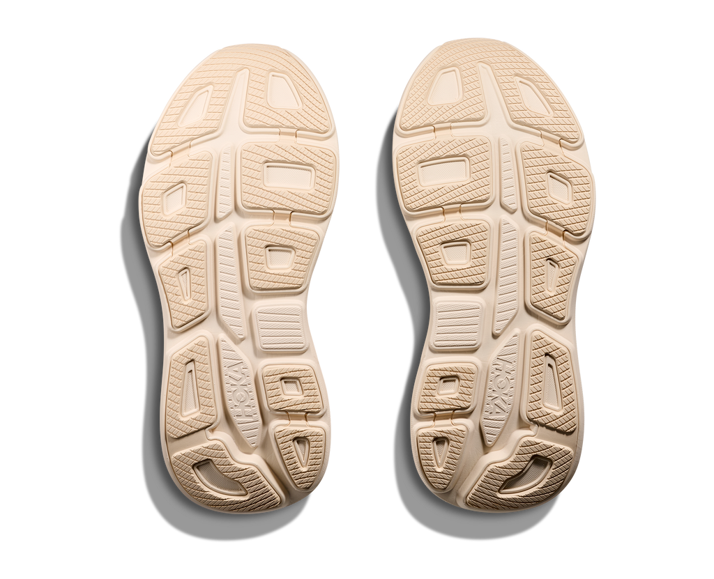 HOKA Bondi 9 Mujer Vanilla Birch — suela