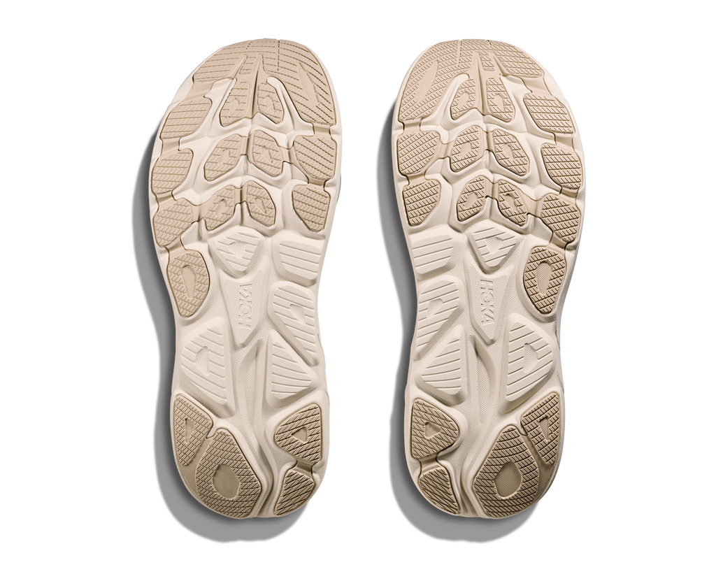 HOKA Clifton 10 Hombre Oatmeal / Oat Milk — suela