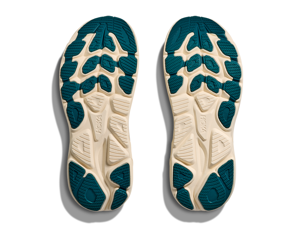 HOKA Clifton 10 Mujer Birch / Alabaster — suela