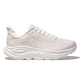 HOKA Clifton 10 Mujer White White — vista lateral