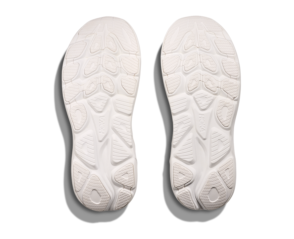 HOKA Clifton 10 Mujer White White — suela