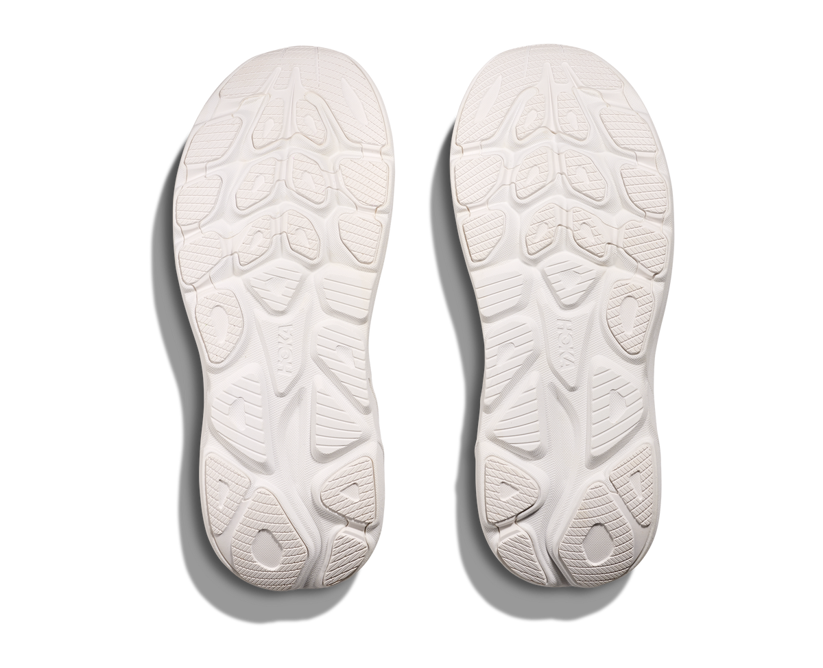 HOKA Clifton 10 Mujer White White — suela