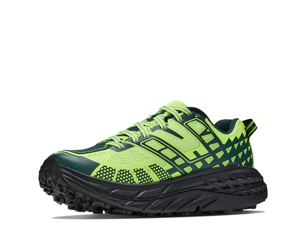 HOKA Speedgoat 2 Unisex Neon Yuzu / Black — vista frontal