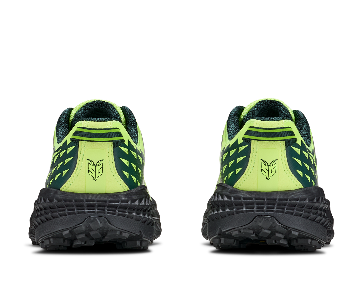 HOKA Speedgoat 2 Unisex Neon Yuzu / Black — vista superior