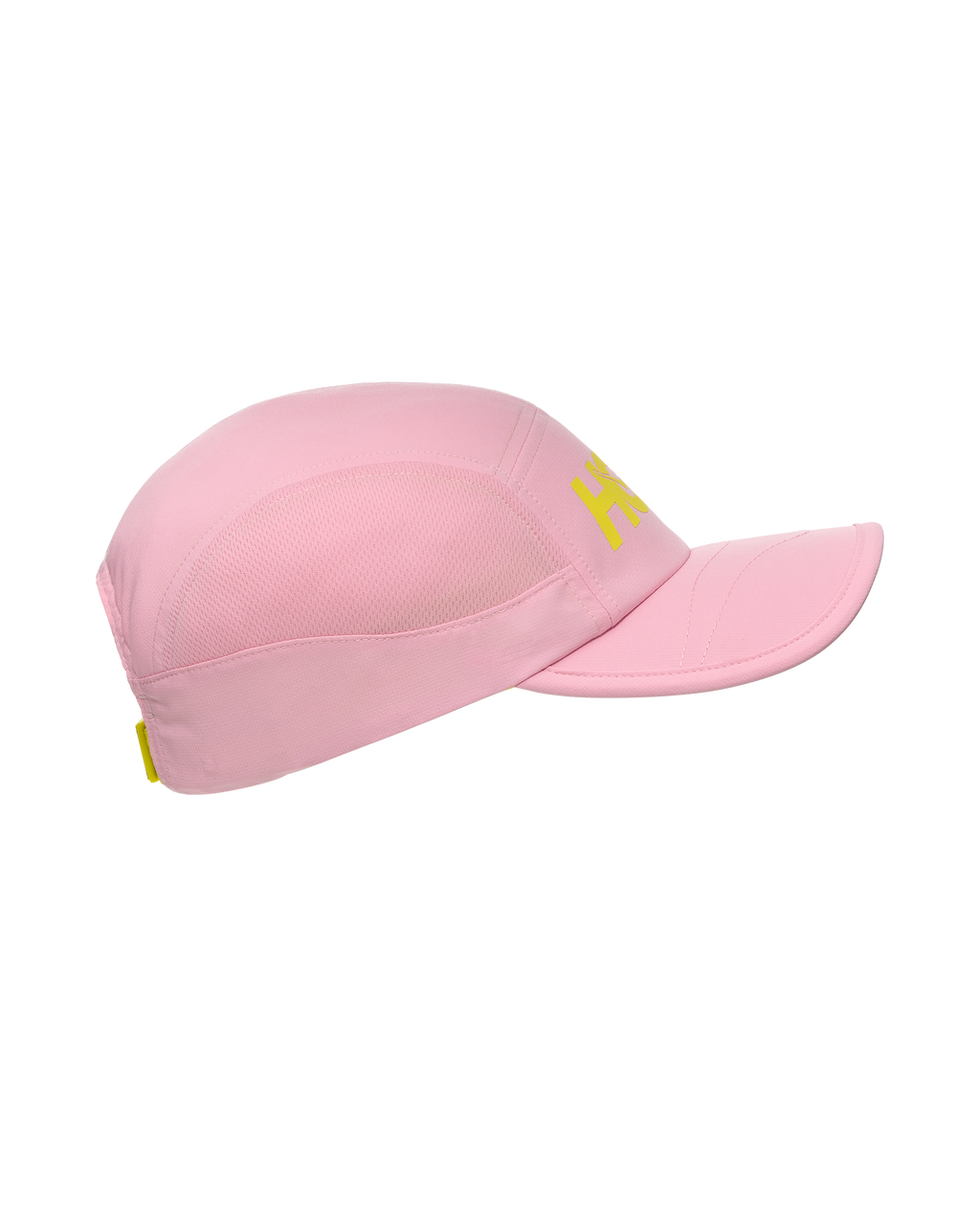 HOKA HOKA Run Hat Unisex Bubble Gum — vista tres cuartos