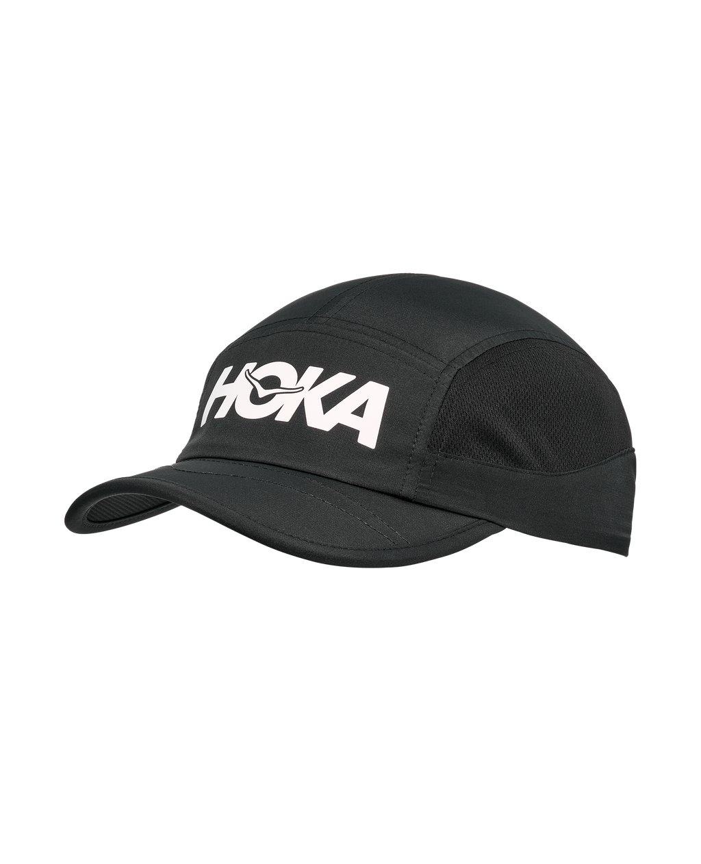 HOKA HOKA Run Hat Unisex Black — vista lateral