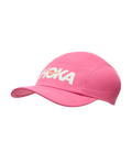 HOKA HOKA Run Hat Unisex Electric Rose — vista lateral