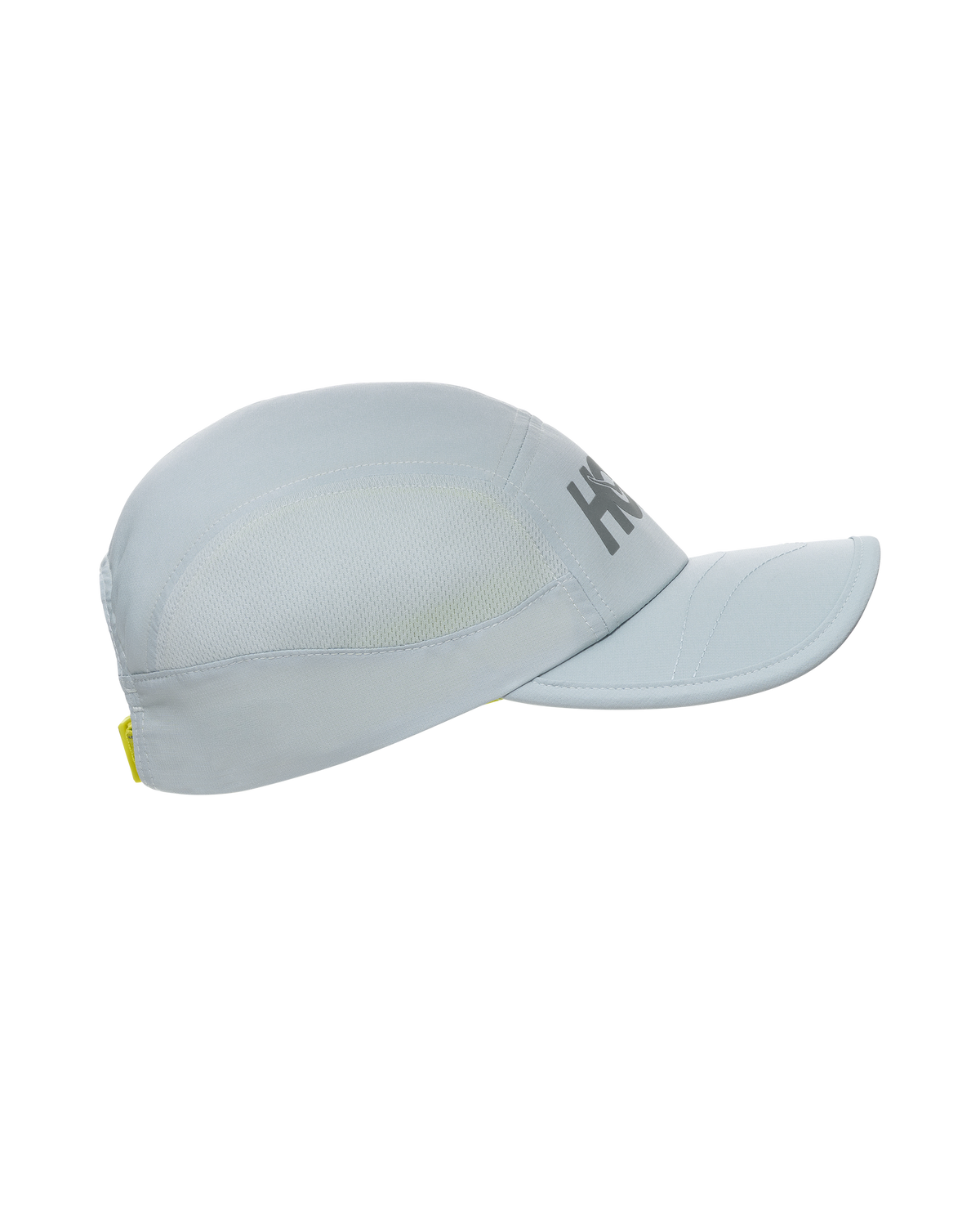 HOKA HOKA Run Hat Unisex Mineral Blue — vista tres cuartos