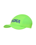HOKA HOKA Run Hat Unisex Neon Green — vista lateral