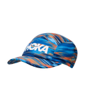 HOKA HOKA Run Hat Prt Unisex Blue Blur Run Print — vista lateral
