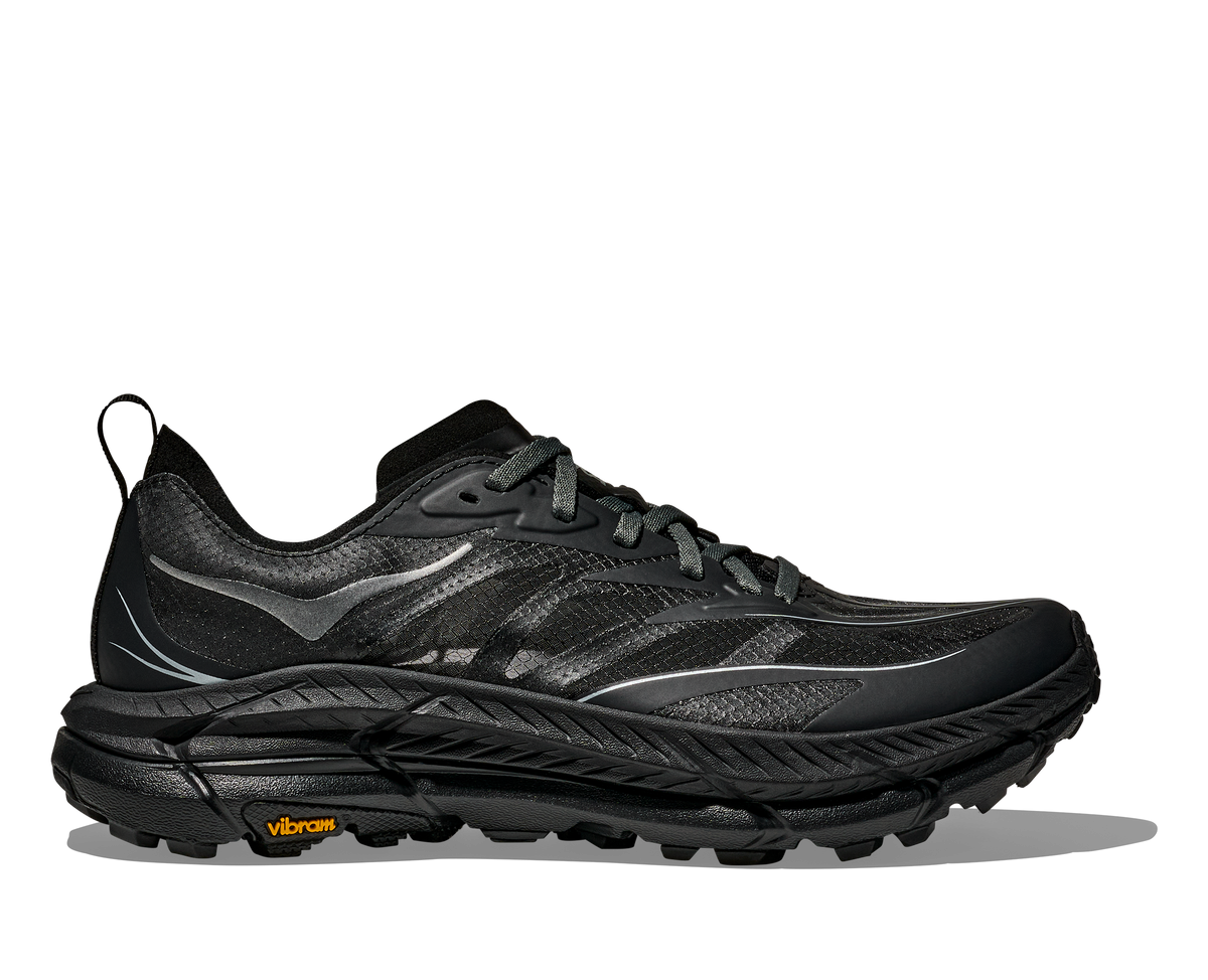 HOKA Mafate Speed 4 Lite Unisex Black / Outer Orbit — vista lateral