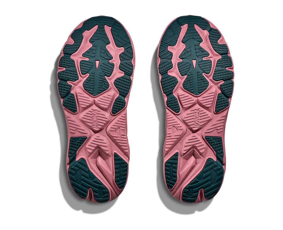 HOKA Arahi 8 Mujer Alabaster Lingonberry — suela