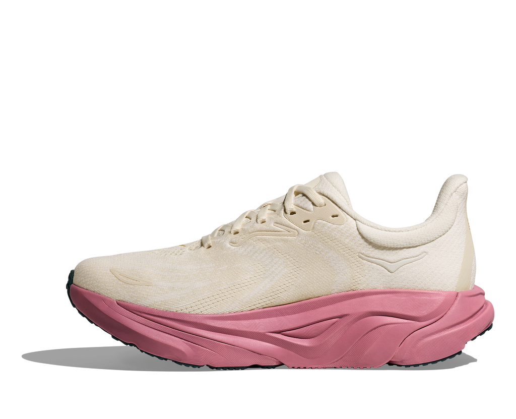 HOKA Arahi 8 Mujer Alabaster Lingonberry — detalle