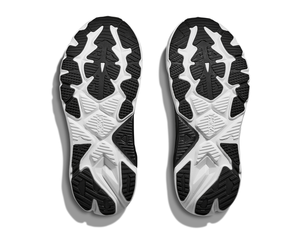 HOKA Arahi 8 Mujer Black White — suela